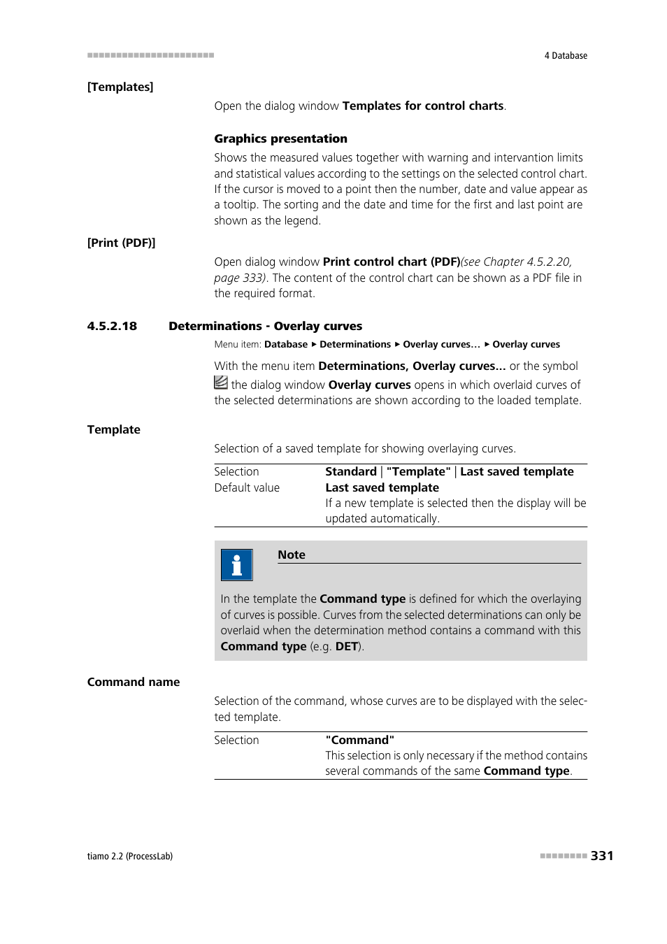 18 determinations - overlay curves, Determinations - overlay curves | Metrohm tiamo 2.2 (ProcessLab) User Manual | Page 347 / 1644