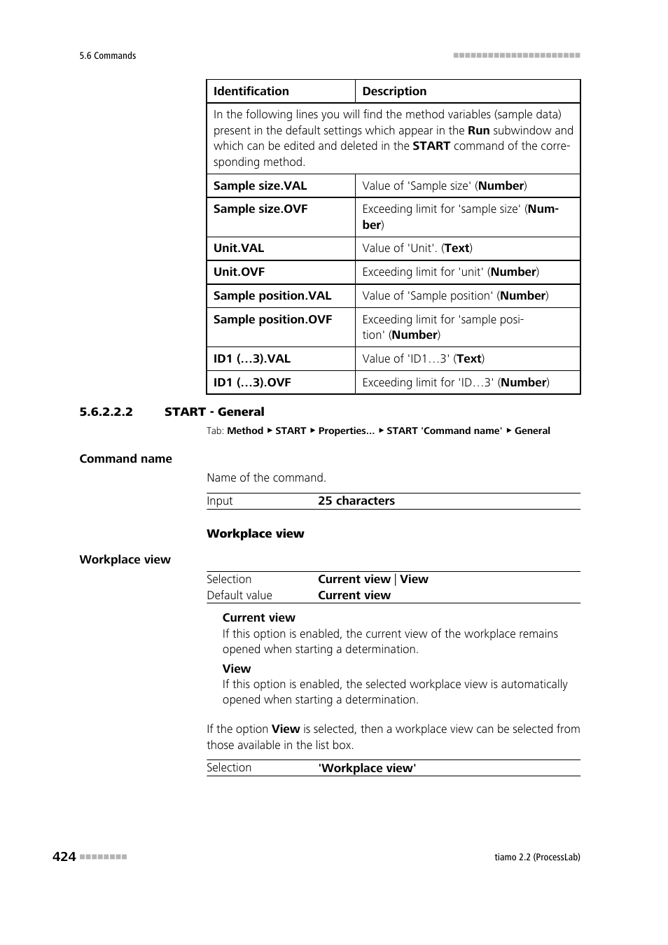 2 start - general | Metrohm tiamo 2.2 (ProcessLab) User Manual | Page 440 / 1644