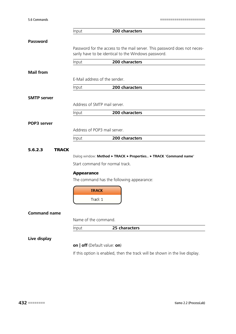 3 track, Track | Metrohm tiamo 2.2 (ProcessLab) User Manual | Page 448 / 1644