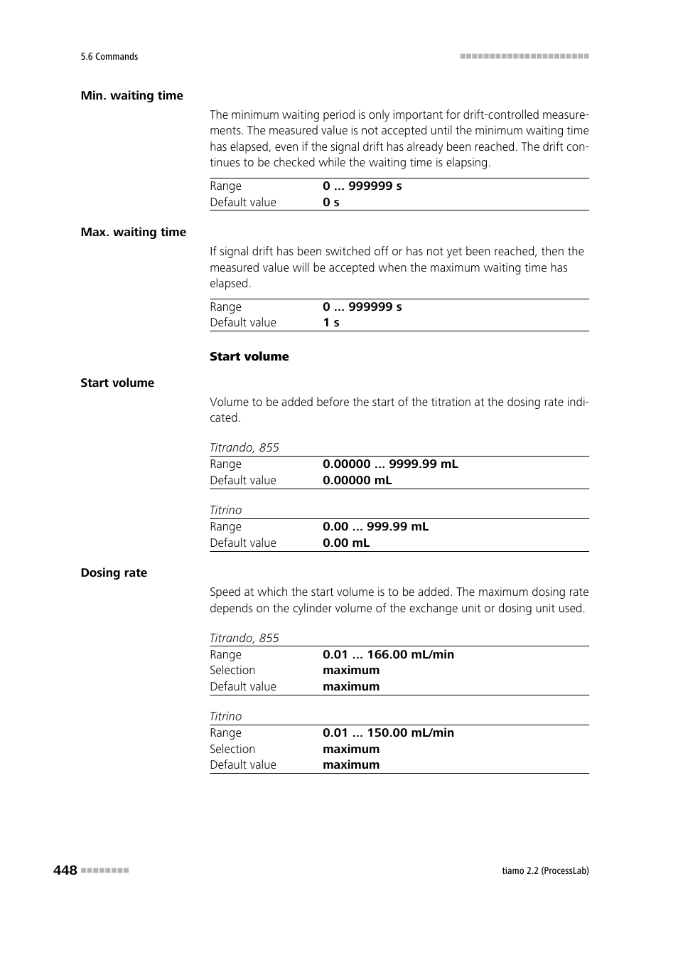 Metrohm tiamo 2.2 (ProcessLab) User Manual | Page 464 / 1644