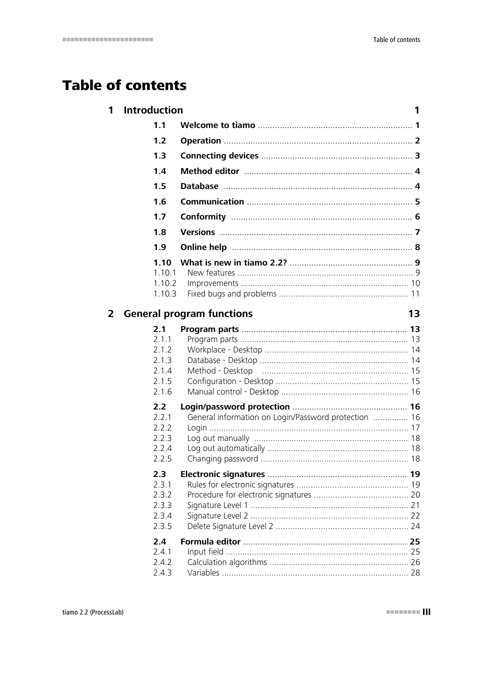 Metrohm tiamo 2.2 (ProcessLab) User Manual | Page 5 / 1644