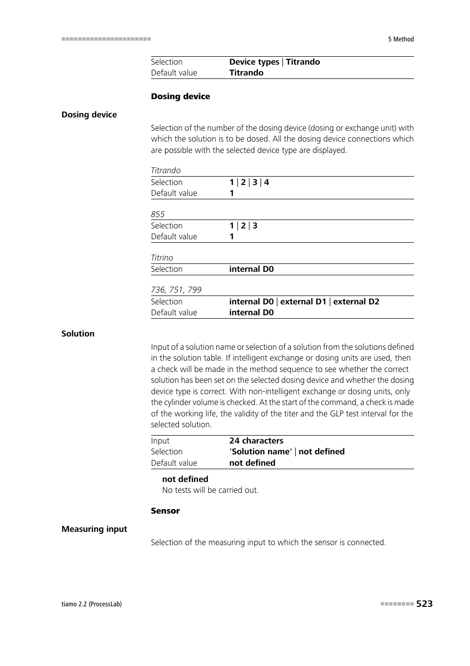 Metrohm tiamo 2.2 (ProcessLab) User Manual | Page 539 / 1644