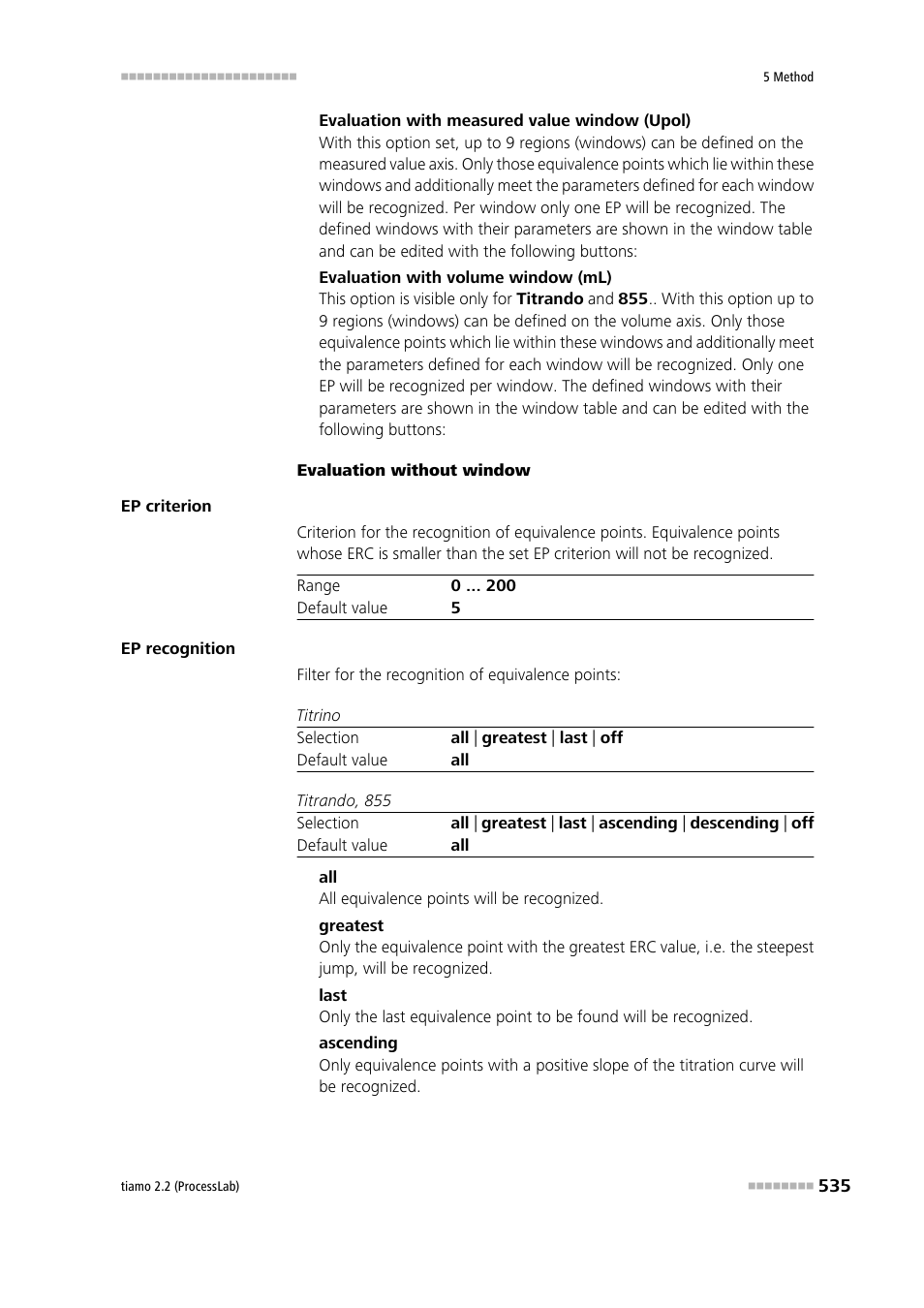 Metrohm tiamo 2.2 (ProcessLab) User Manual | Page 551 / 1644