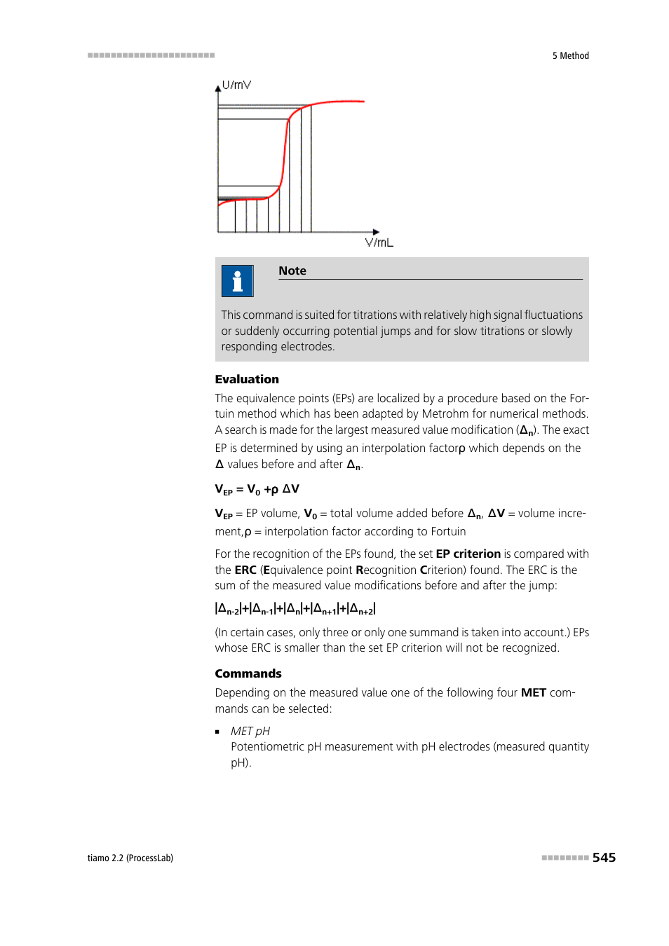 Metrohm tiamo 2.2 (ProcessLab) User Manual | Page 561 / 1644