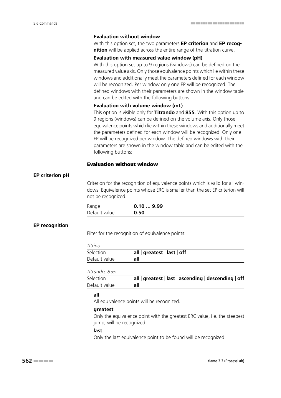 Metrohm tiamo 2.2 (ProcessLab) User Manual | Page 578 / 1644