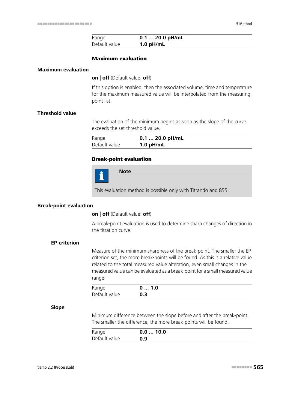 Metrohm tiamo 2.2 (ProcessLab) User Manual | Page 581 / 1644