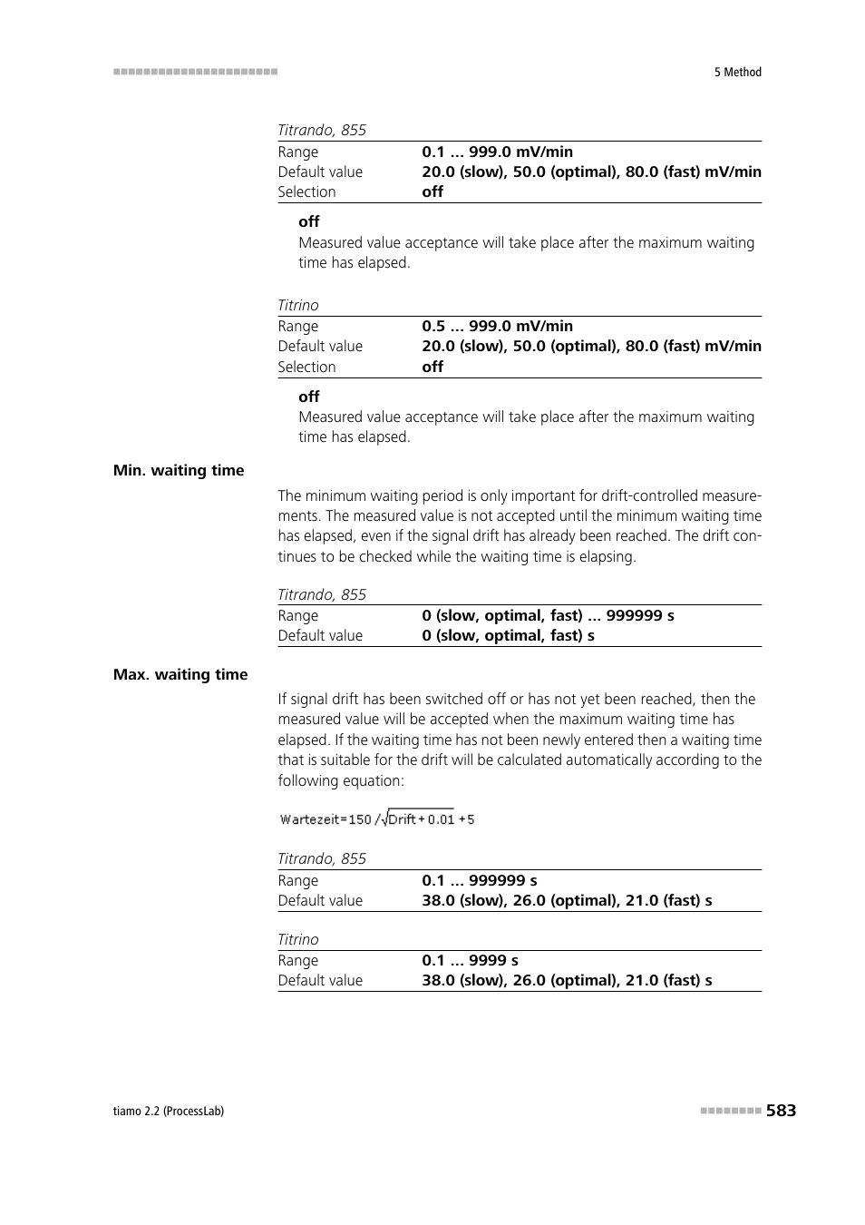 Metrohm tiamo 2.2 (ProcessLab) User Manual | Page 599 / 1644
