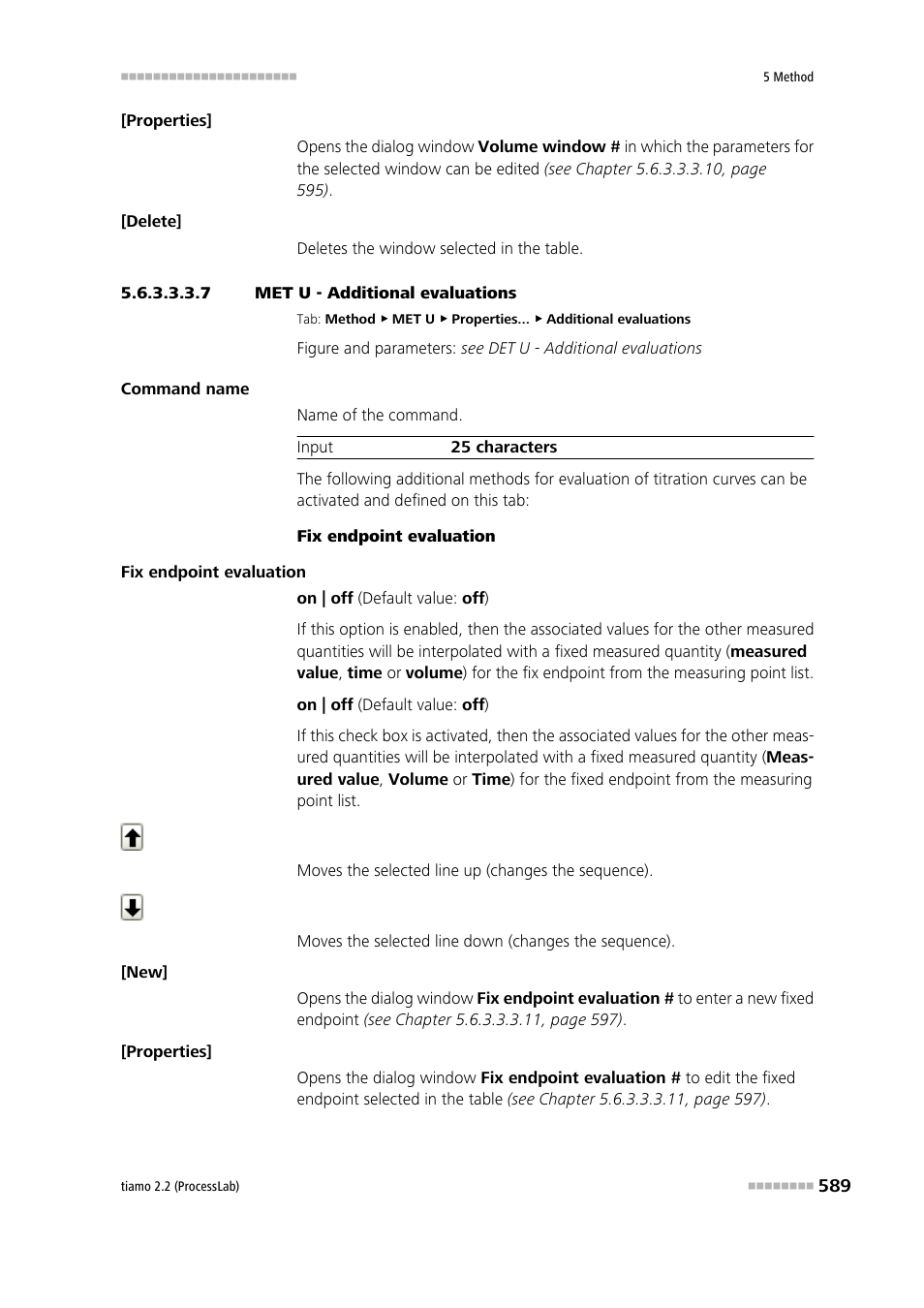 7 met u - additional evaluations, Additional evaluations | Metrohm tiamo 2.2 (ProcessLab) User Manual | Page 605 / 1644