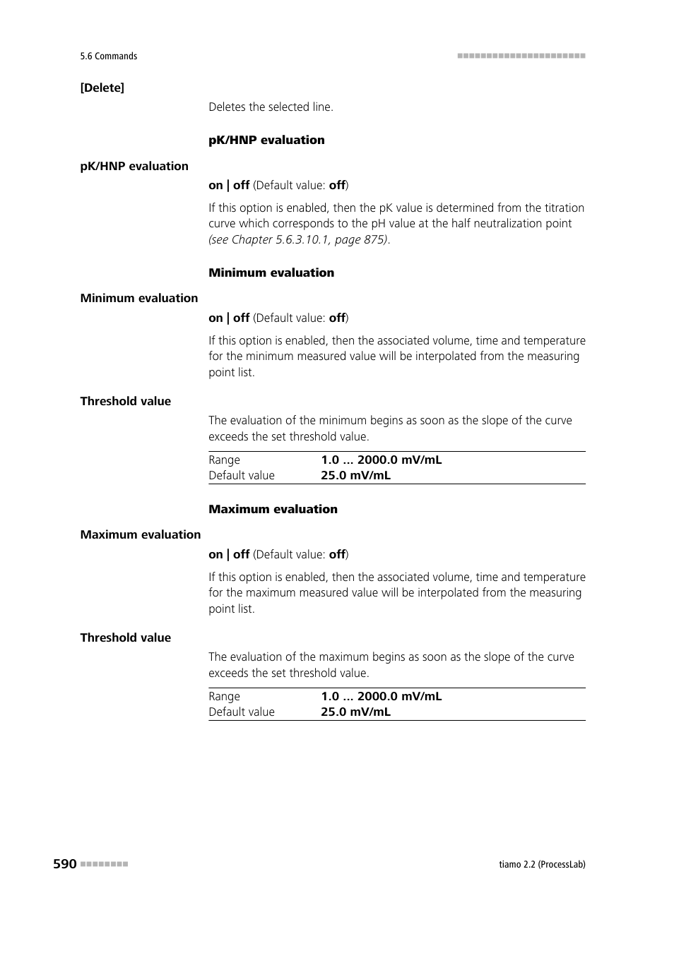 Metrohm tiamo 2.2 (ProcessLab) User Manual | Page 606 / 1644