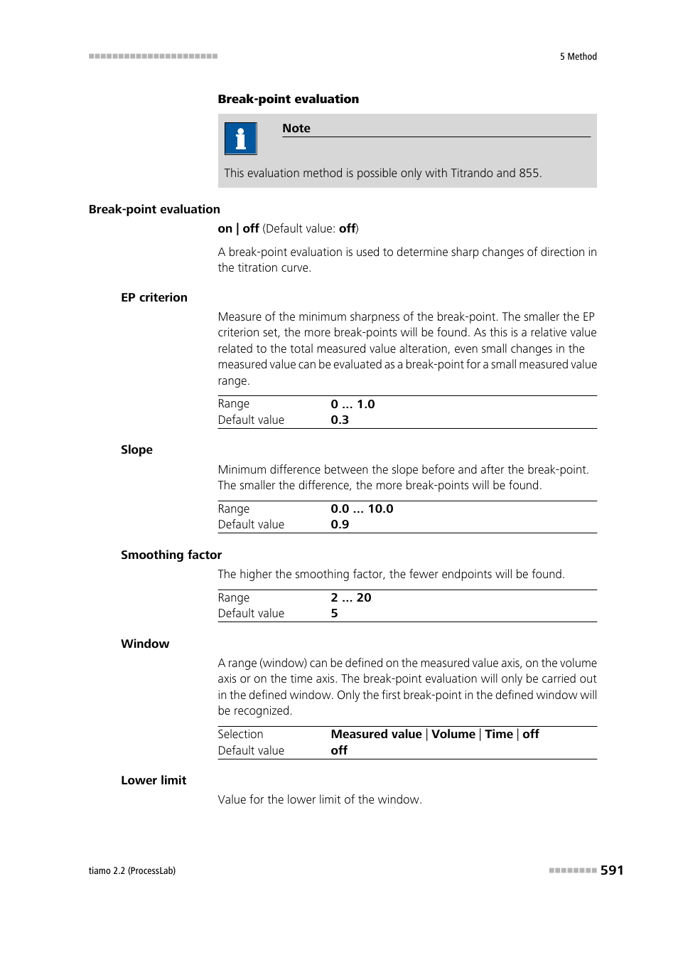 Metrohm tiamo 2.2 (ProcessLab) User Manual | Page 607 / 1644