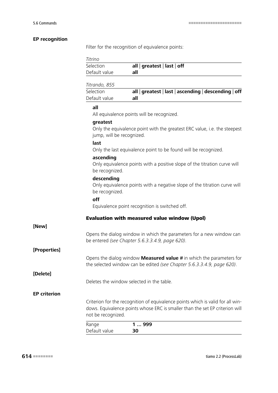 Metrohm tiamo 2.2 (ProcessLab) User Manual | Page 630 / 1644