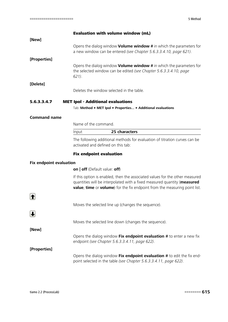 7 met ipol - additional evaluations, Additional evaluations | Metrohm tiamo 2.2 (ProcessLab) User Manual | Page 631 / 1644