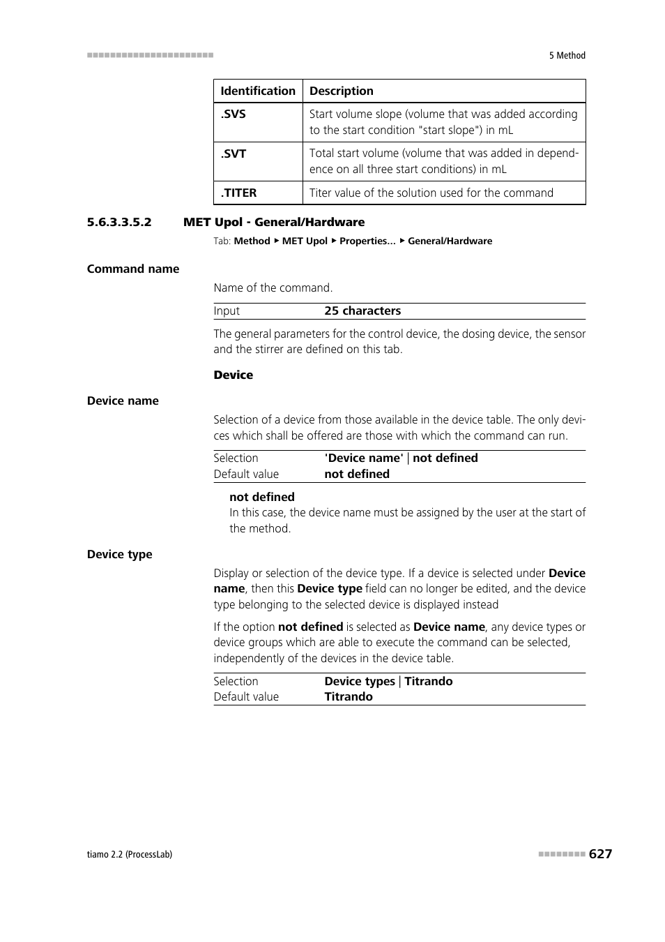 2 met upol - general/hardware, General/hardware | Metrohm tiamo 2.2 (ProcessLab) User Manual | Page 643 / 1644