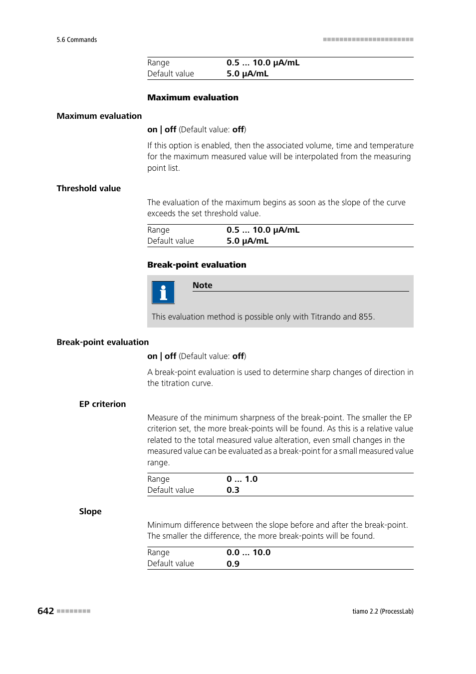 Metrohm tiamo 2.2 (ProcessLab) User Manual | Page 658 / 1644