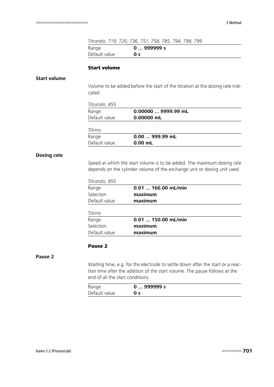 Metrohm tiamo 2.2 (ProcessLab) User Manual | Page 717 / 1644
