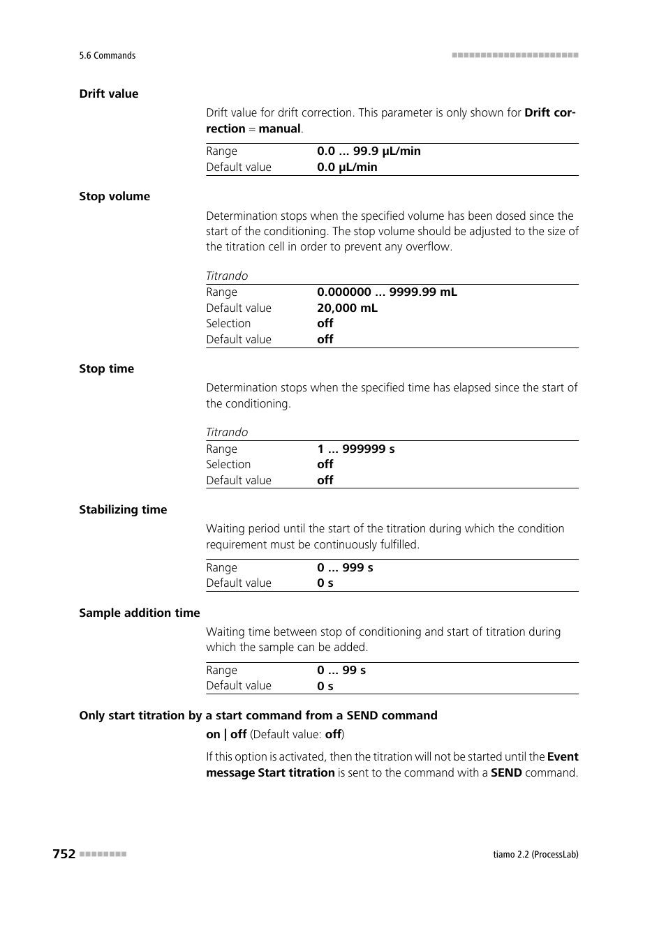 Metrohm tiamo 2.2 (ProcessLab) User Manual | Page 768 / 1644