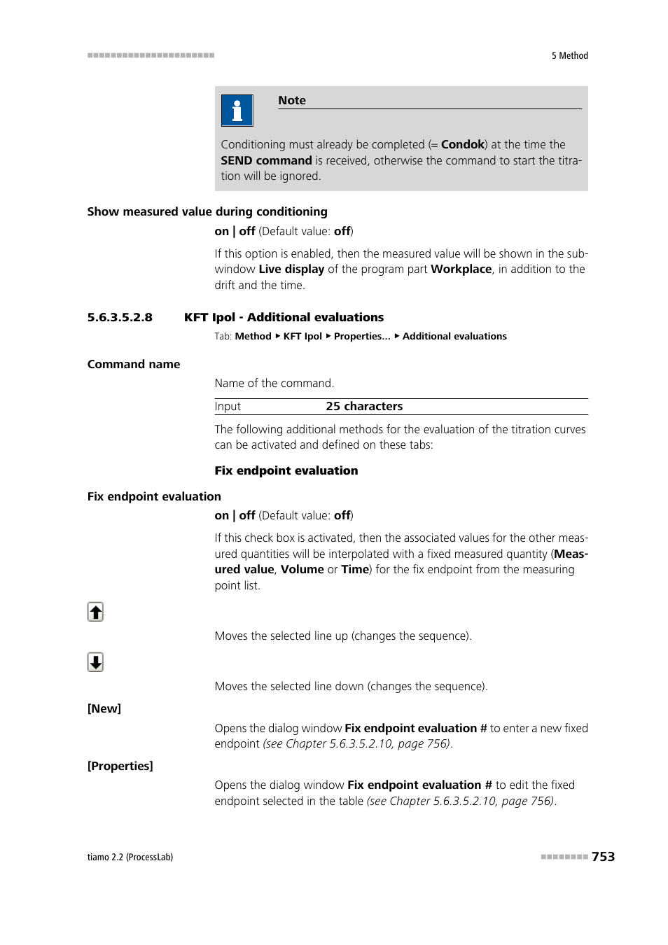 8 kft ipol - additional evaluations, Additional evaluations | Metrohm tiamo 2.2 (ProcessLab) User Manual | Page 769 / 1644