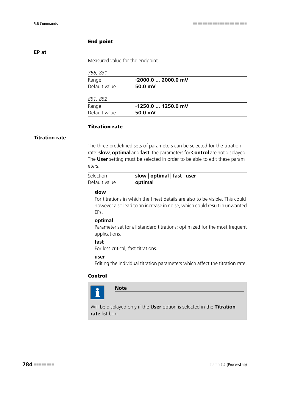 Metrohm tiamo 2.2 (ProcessLab) User Manual | Page 800 / 1644