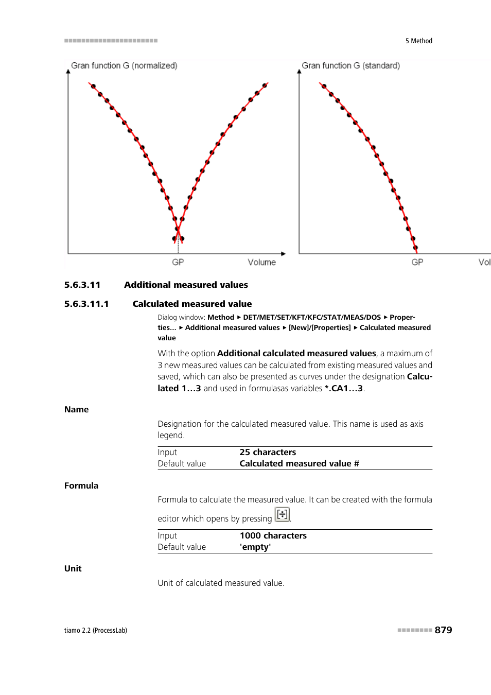 11 additional measured values, 1 calculated measured value | Metrohm tiamo 2.2 (ProcessLab) User Manual | Page 895 / 1644