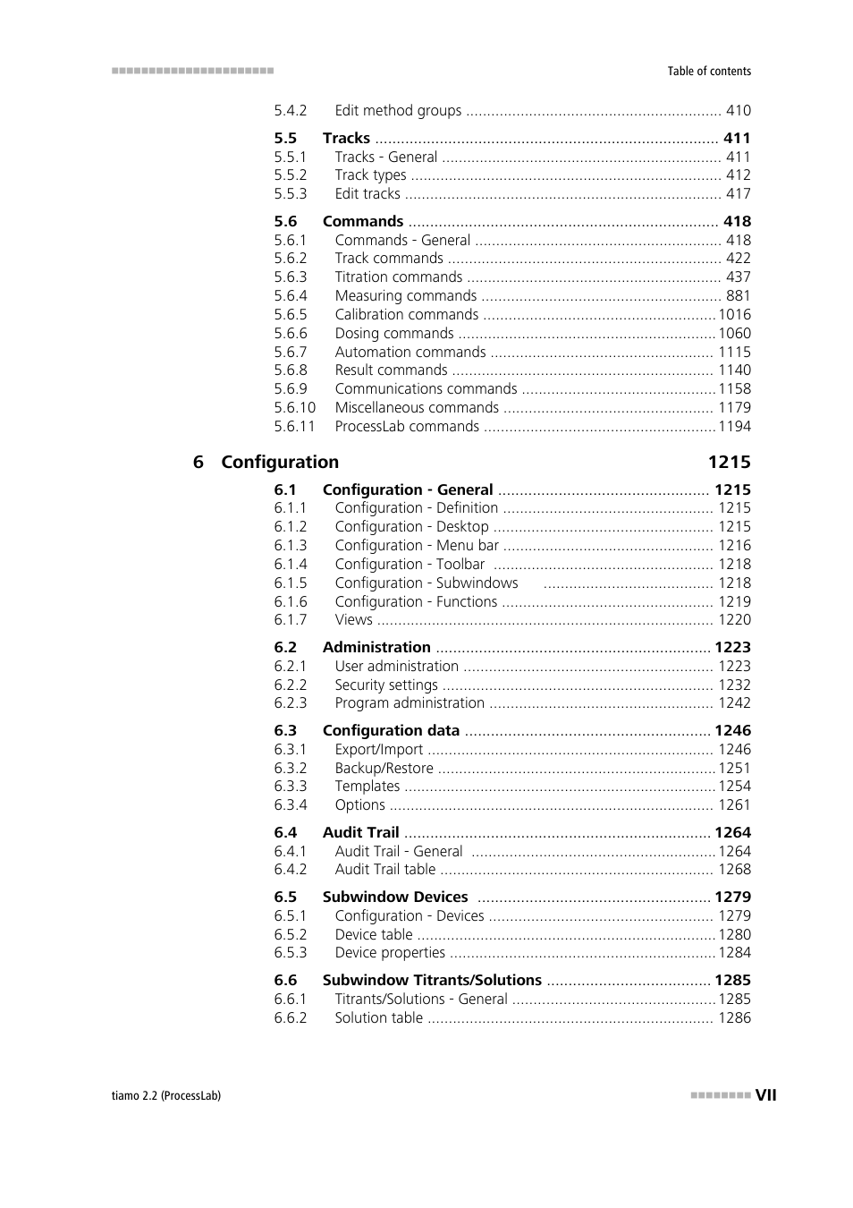 Metrohm tiamo 2.2 (ProcessLab) User Manual | Page 9 / 1644