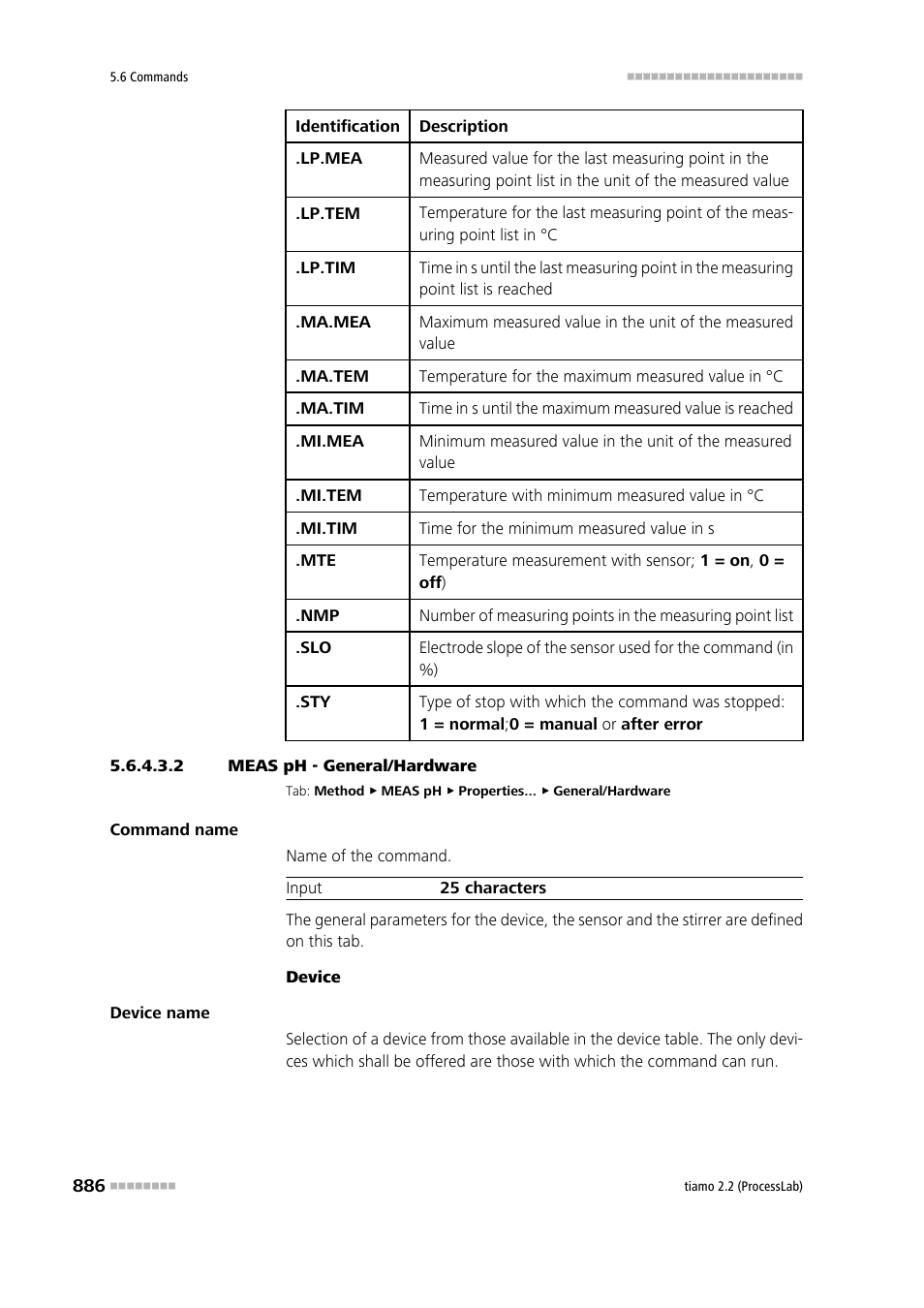 2 meas ph - general/hardware, General/hardware | Metrohm tiamo 2.2 (ProcessLab) User Manual | Page 902 / 1644