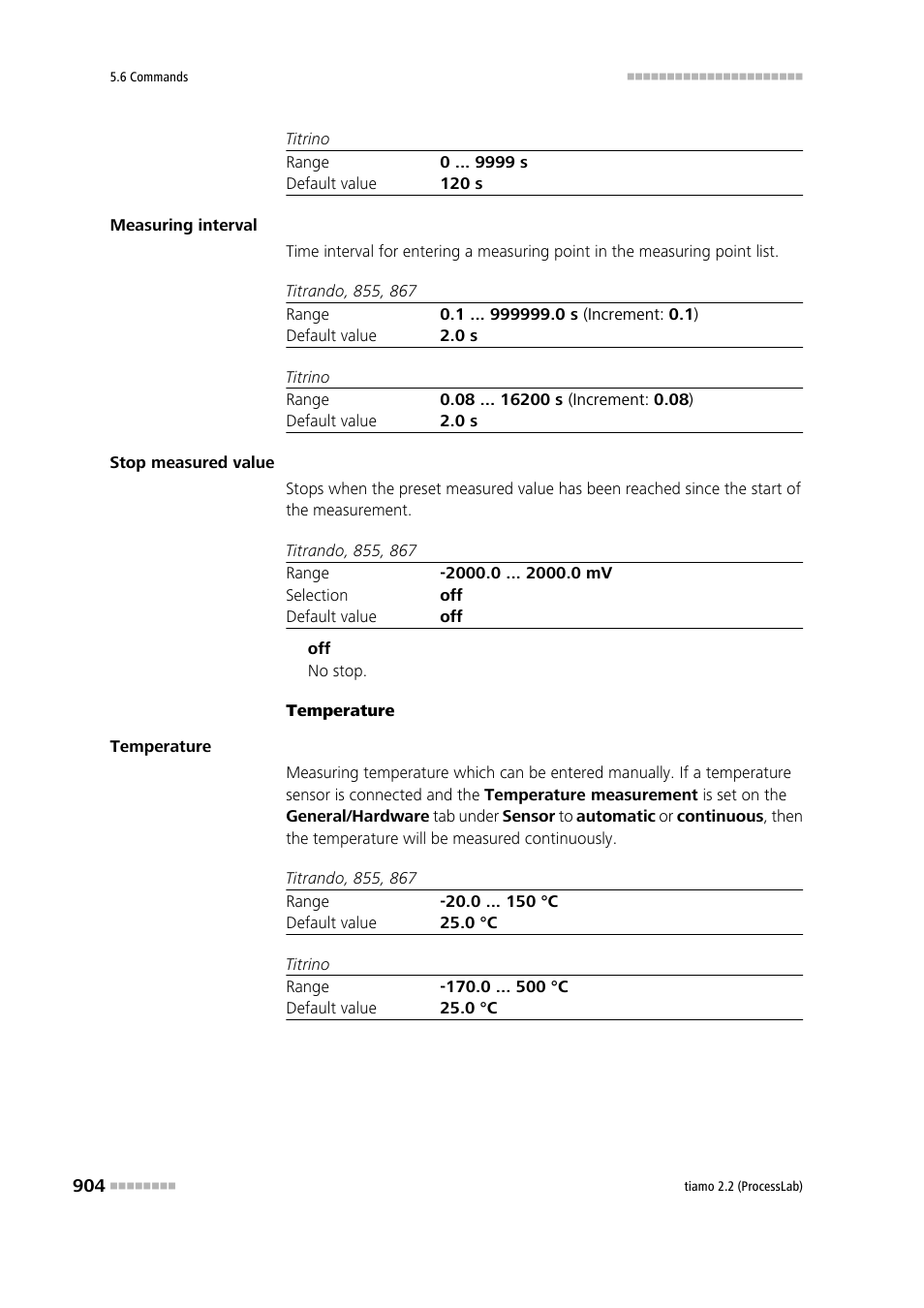 Metrohm tiamo 2.2 (ProcessLab) User Manual | Page 920 / 1644
