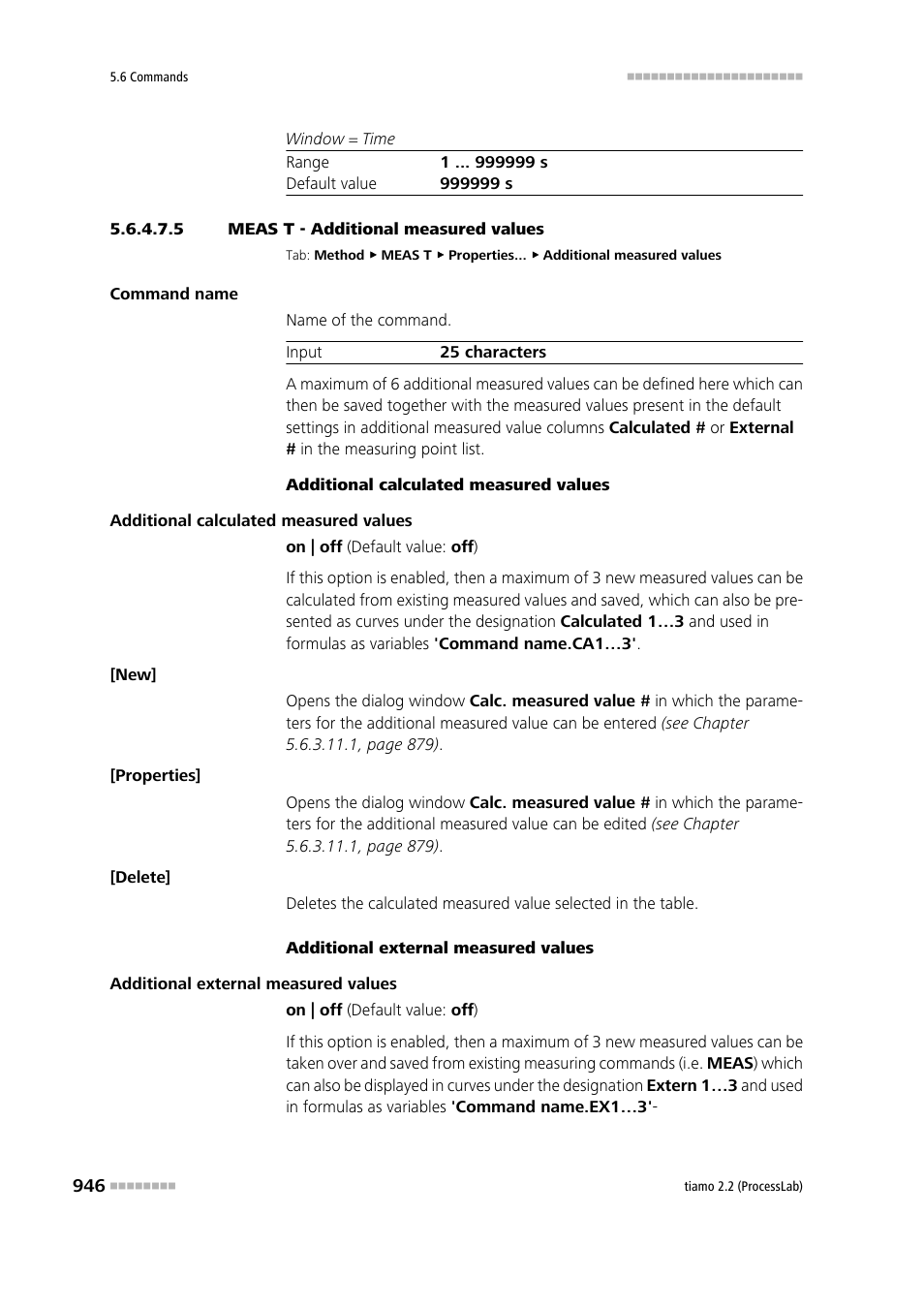 5 meas t - additional measured values, Additional measured values | Metrohm tiamo 2.2 (ProcessLab) User Manual | Page 962 / 1644