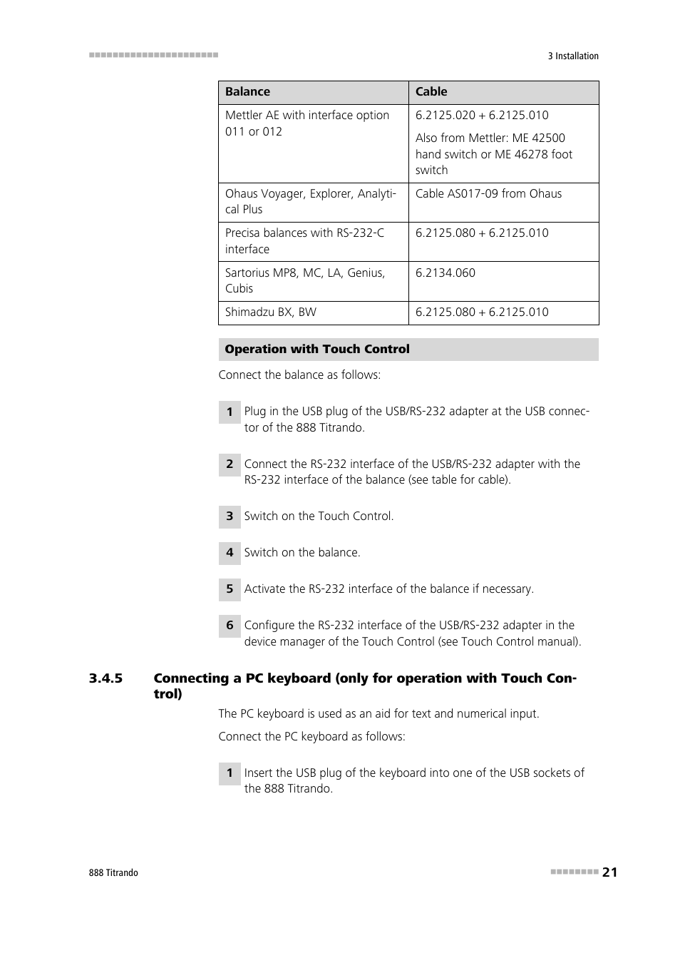 Metrohm 888 Titrando User Manual | Page 29 / 57