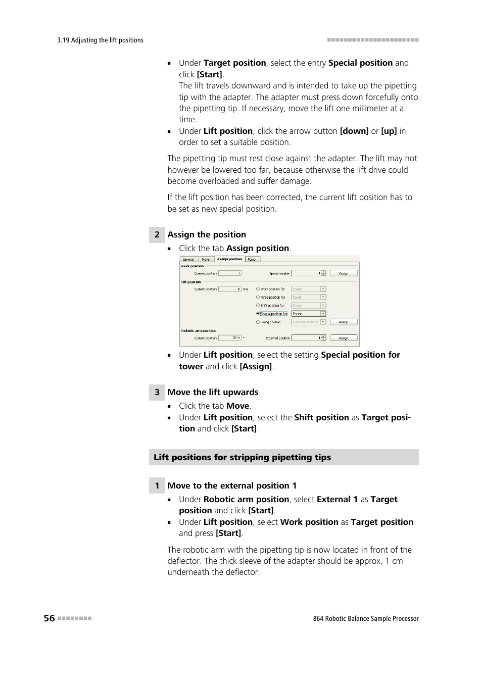 Metrohm 864 Robotic Balance Sample Processor User Manual | Page 64 / 101