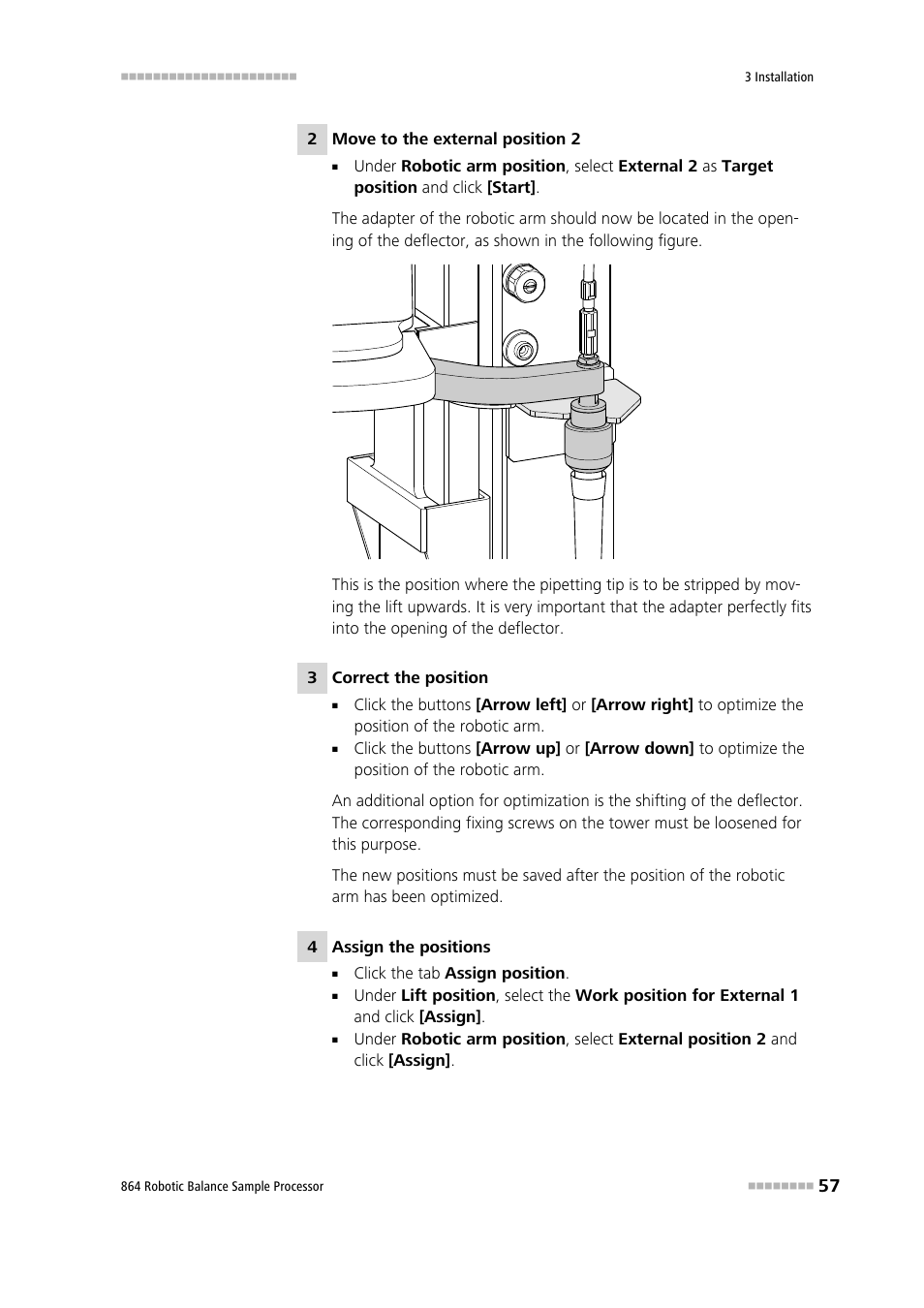 Metrohm 864 Robotic Balance Sample Processor User Manual | Page 65 / 101