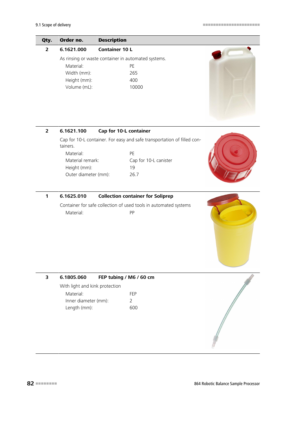 Metrohm 864 Robotic Balance Sample Processor User Manual | Page 90 / 101