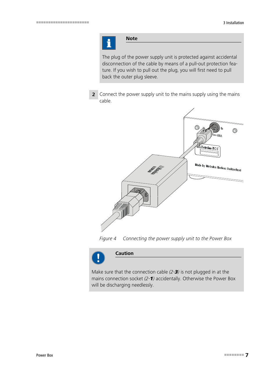 Metrohm Power Box (for 899 Coulometer) User Manual | Page 13 / 25