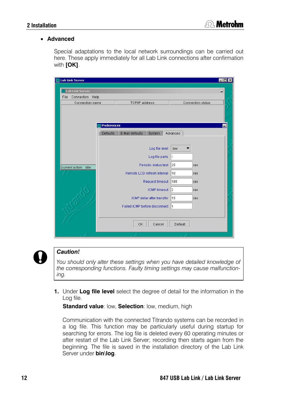 Metrohm 847 Lab Link User Manual | Page 16 / 48