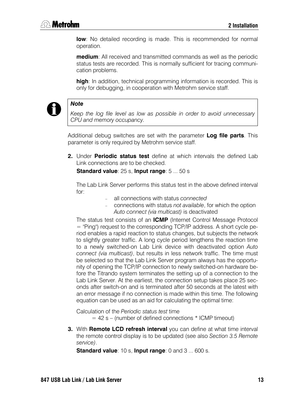 Metrohm 847 Lab Link User Manual | Page 17 / 48