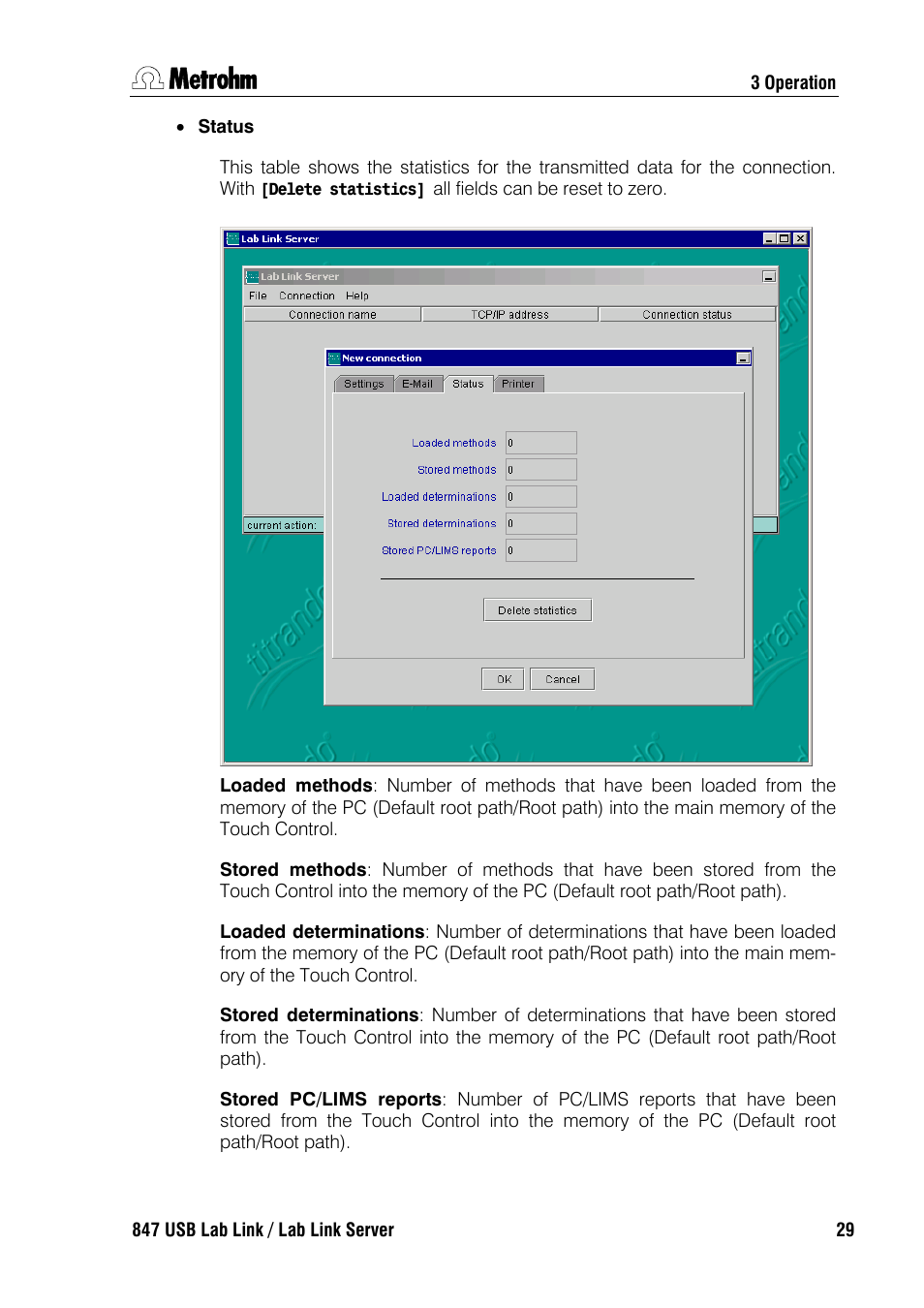 Metrohm 847 Lab Link User Manual | Page 33 / 48