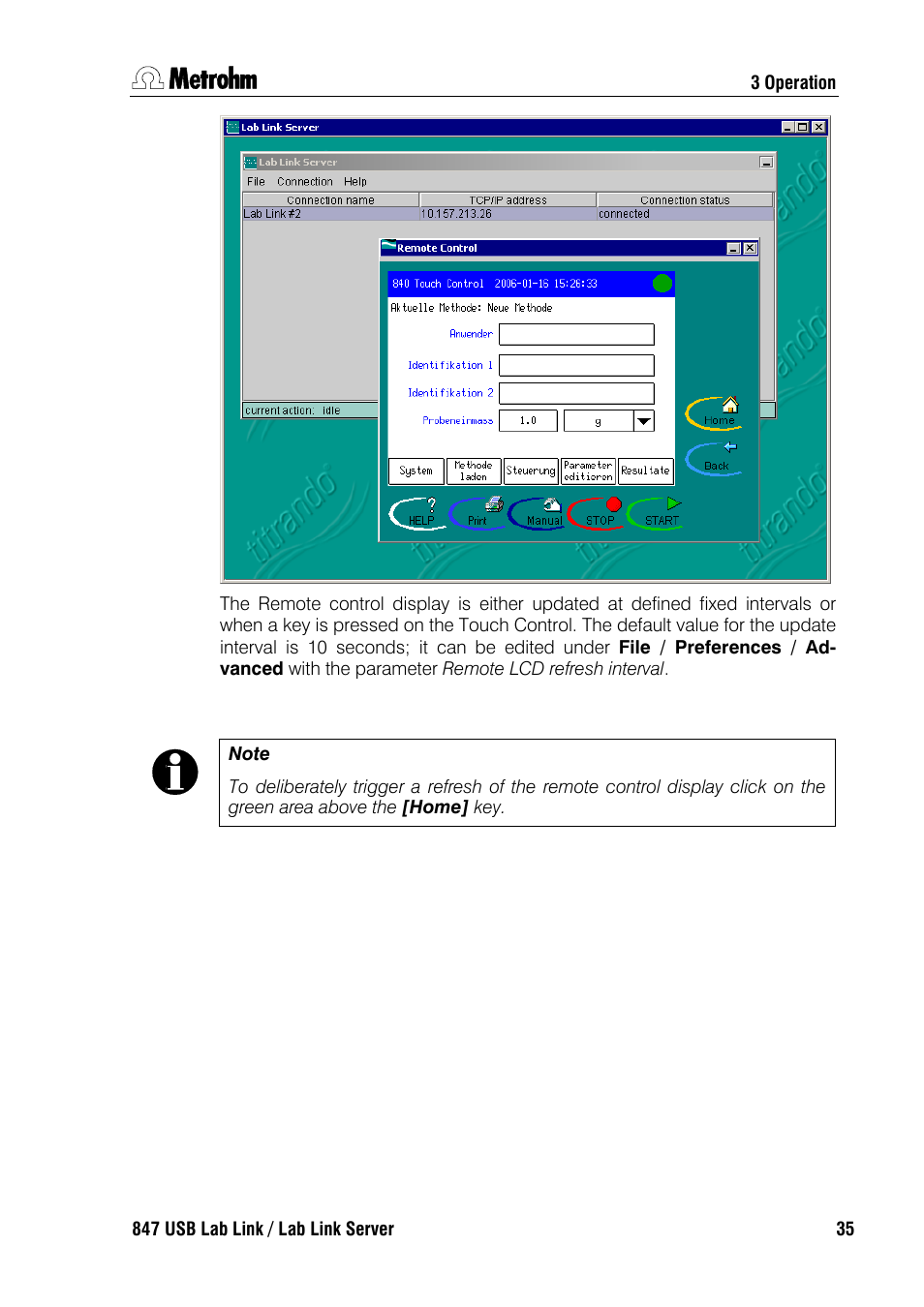 Metrohm 847 Lab Link User Manual | Page 39 / 48