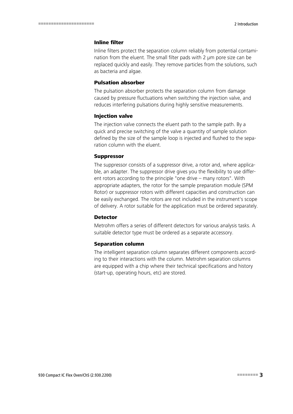 Metrohm 930 Compact IC Flex Oven/ChS User Manual | Page 11 / 45