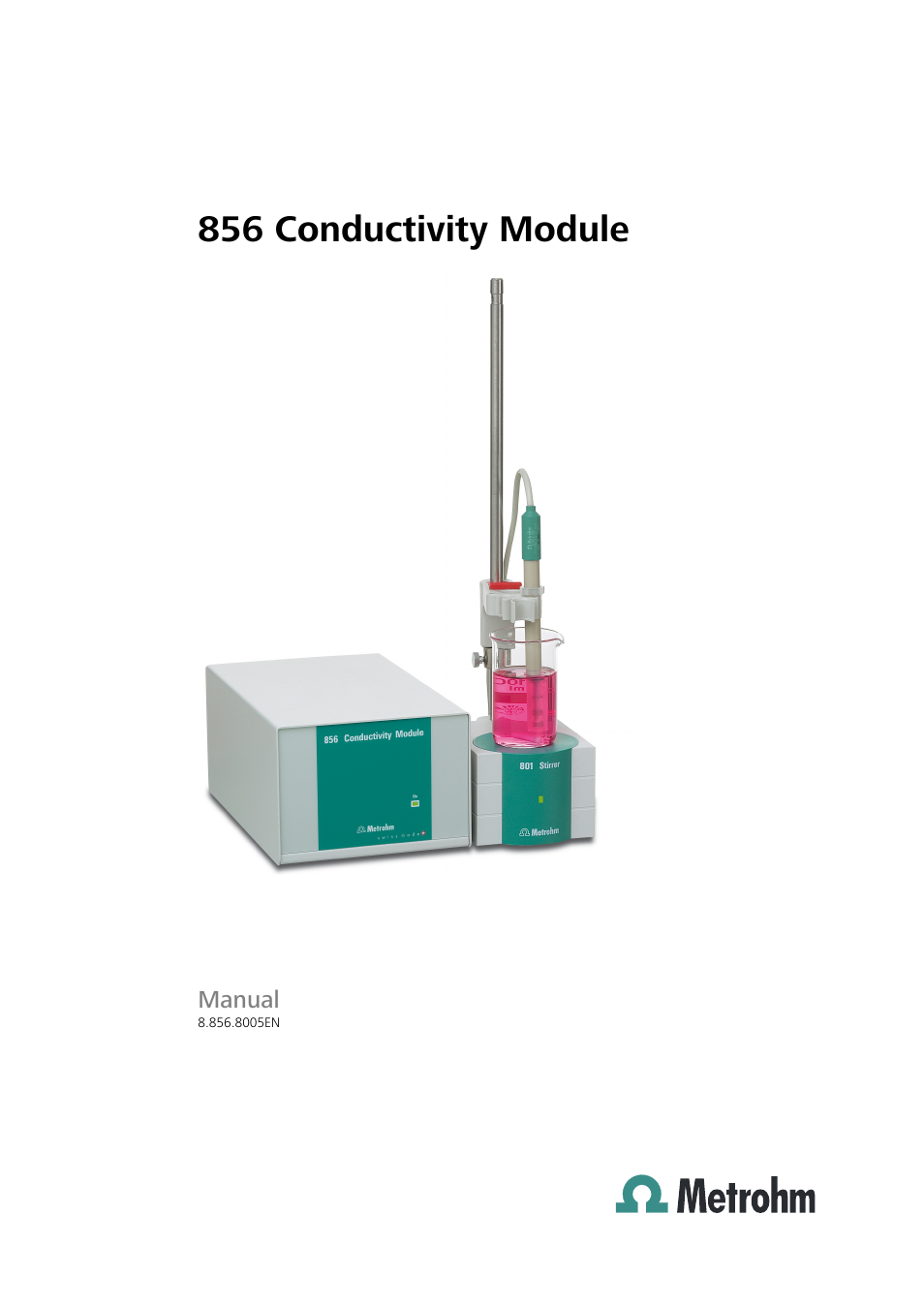 Metrohm 856 Conductivity Module User Manual | 46 pages