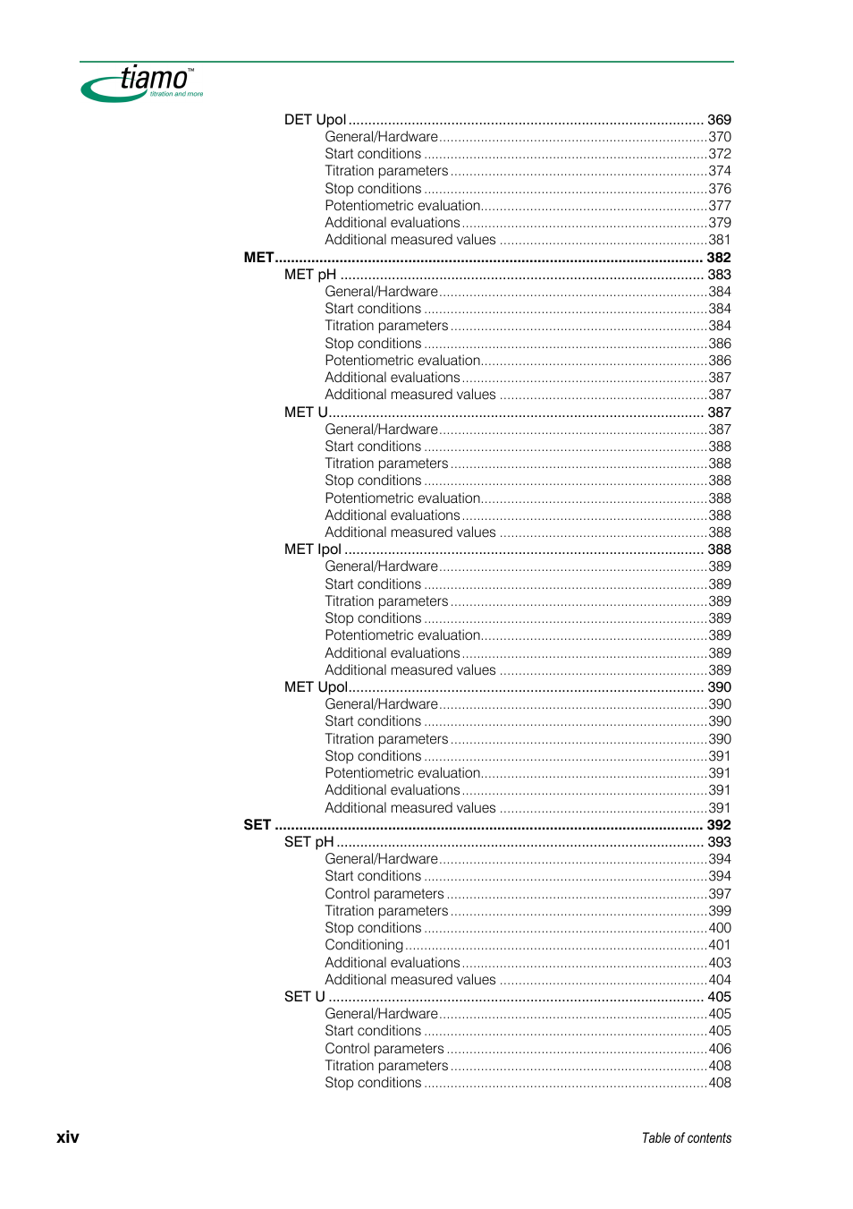 Metrohm tiamo 1.3 Manual User Manual | Page 14 / 893