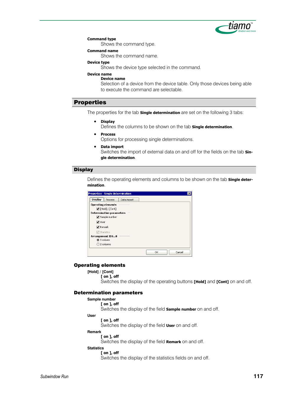 Properties | Metrohm tiamo 1.3 Manual User Manual | Page 143 / 893