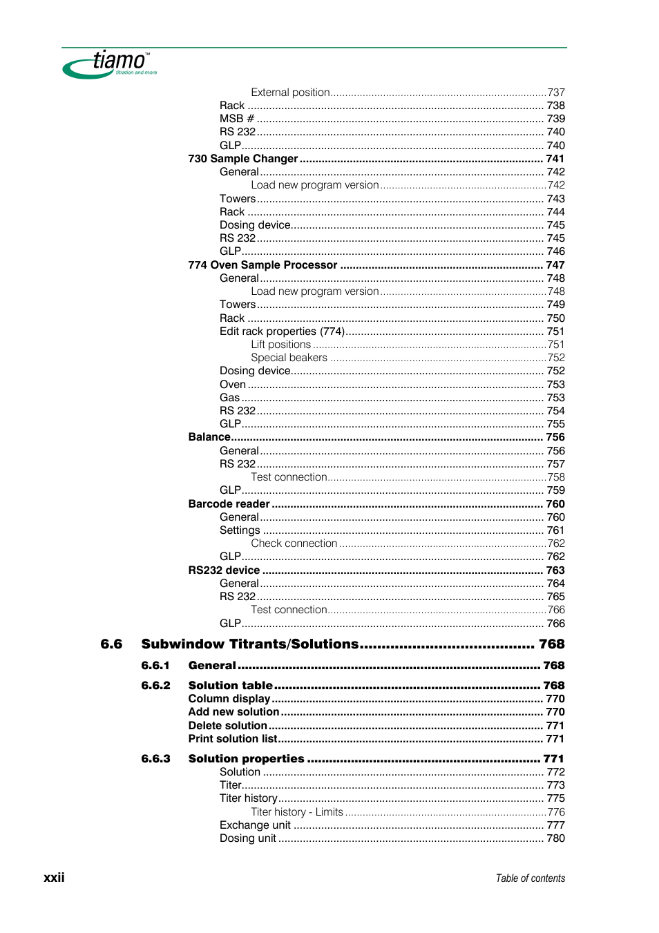 Metrohm tiamo 1.3 Manual User Manual | Page 22 / 893