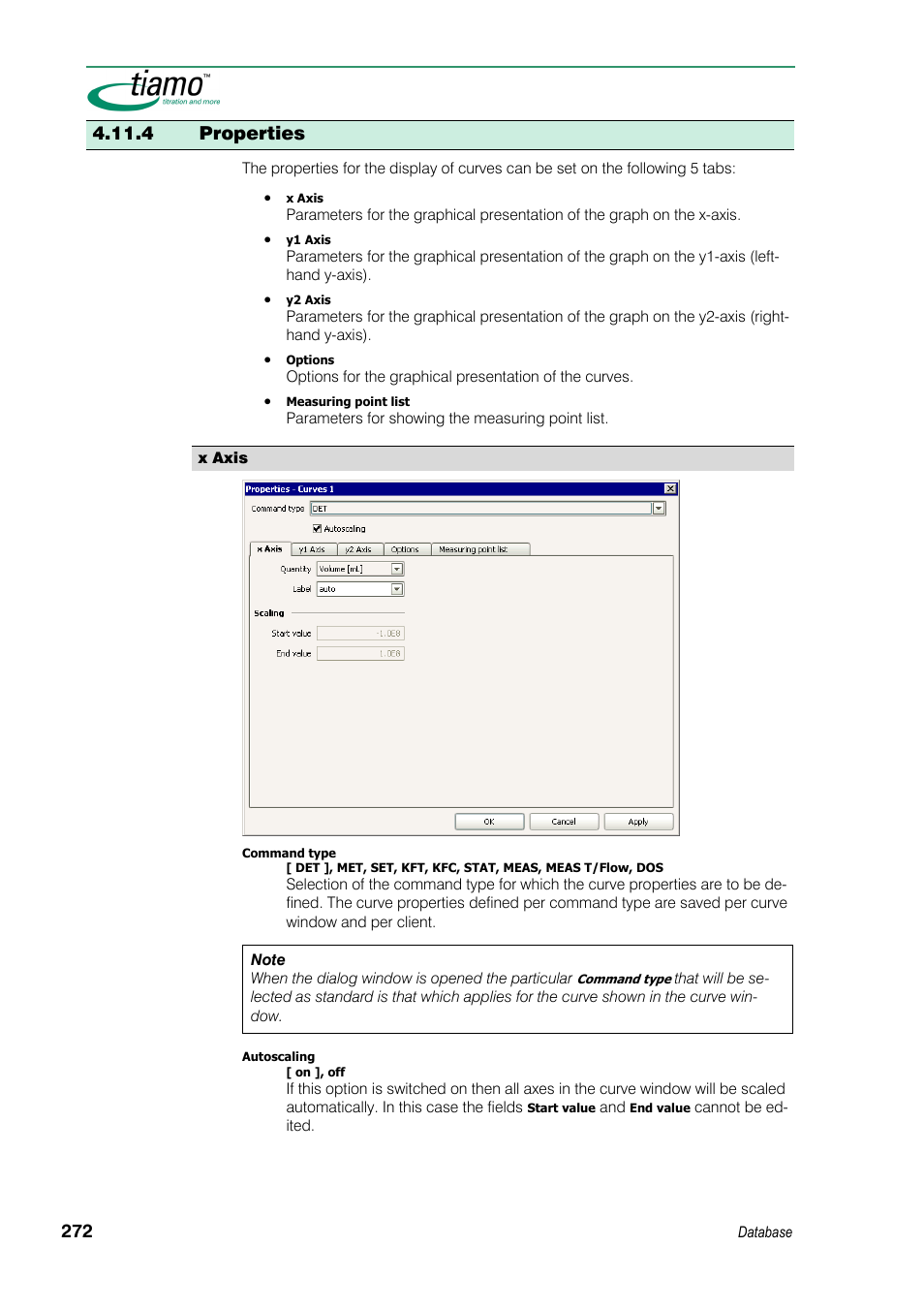 4 properties | Metrohm tiamo 1.3 Manual User Manual | Page 298 / 893