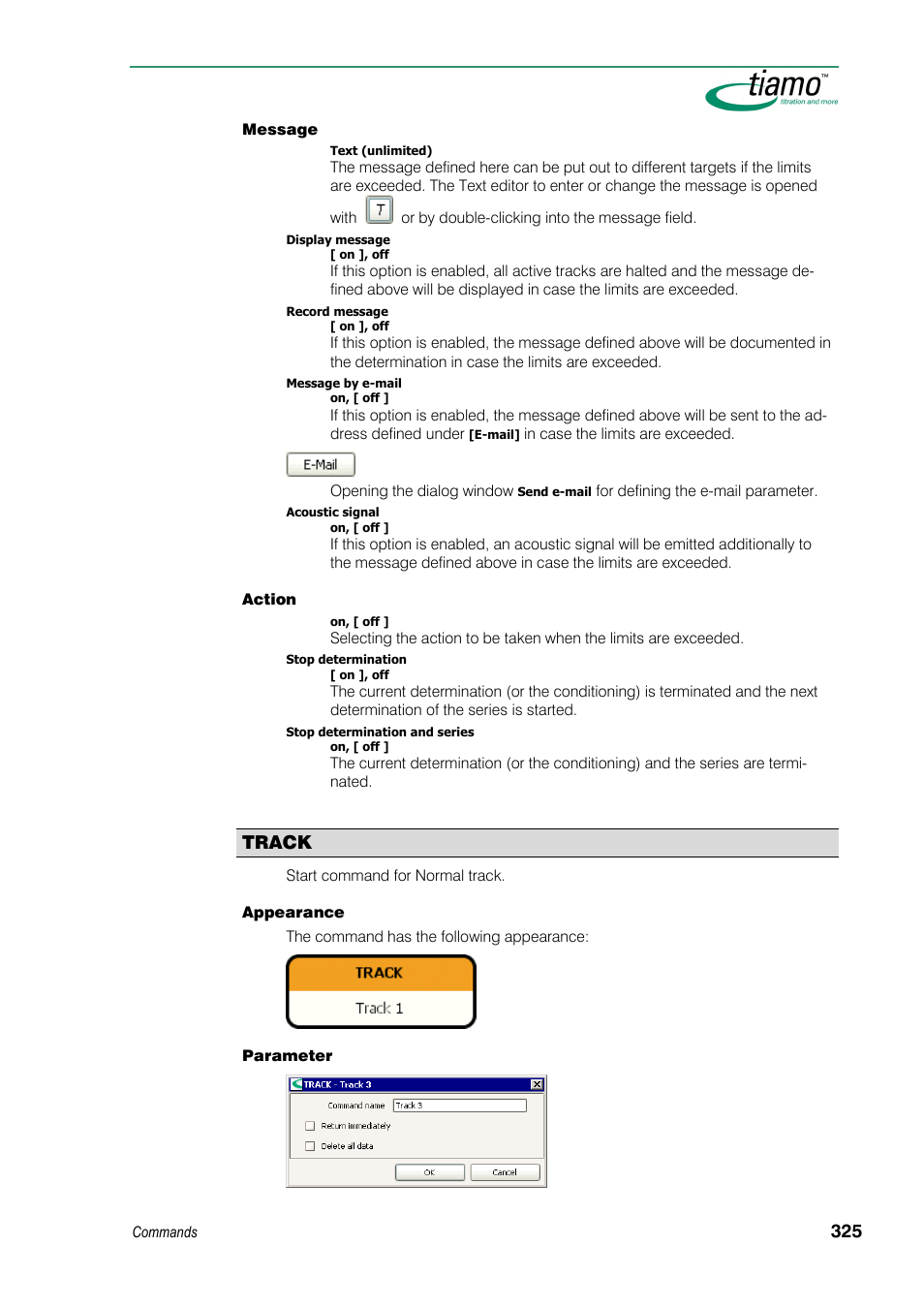 Track | Metrohm tiamo 1.3 Manual User Manual | Page 351 / 893