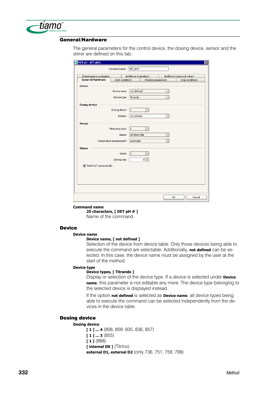 Metrohm tiamo 1.3 Manual User Manual | Page 358 / 893