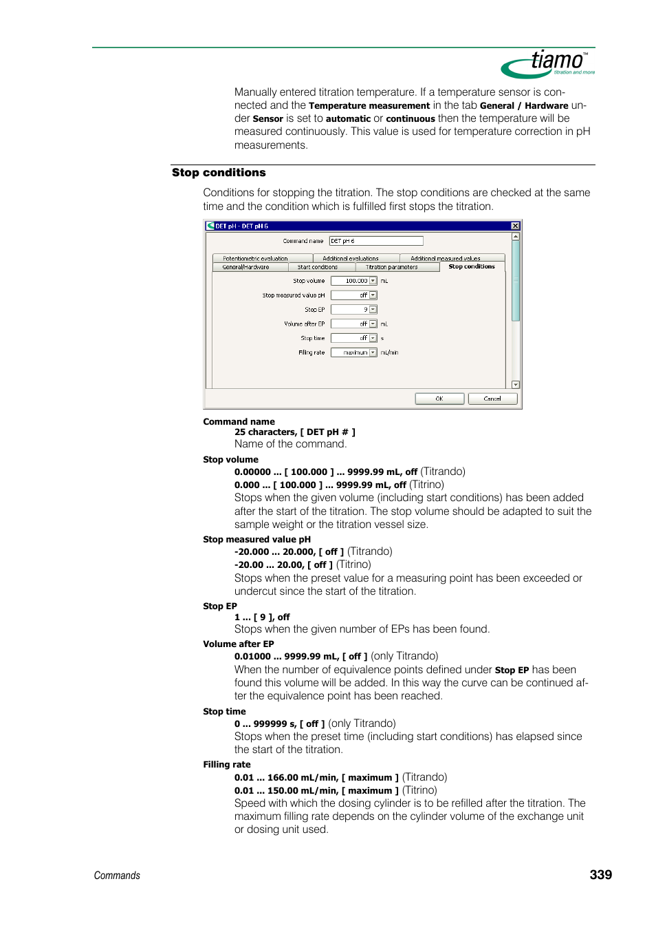 Metrohm tiamo 1.3 Manual User Manual | Page 365 / 893