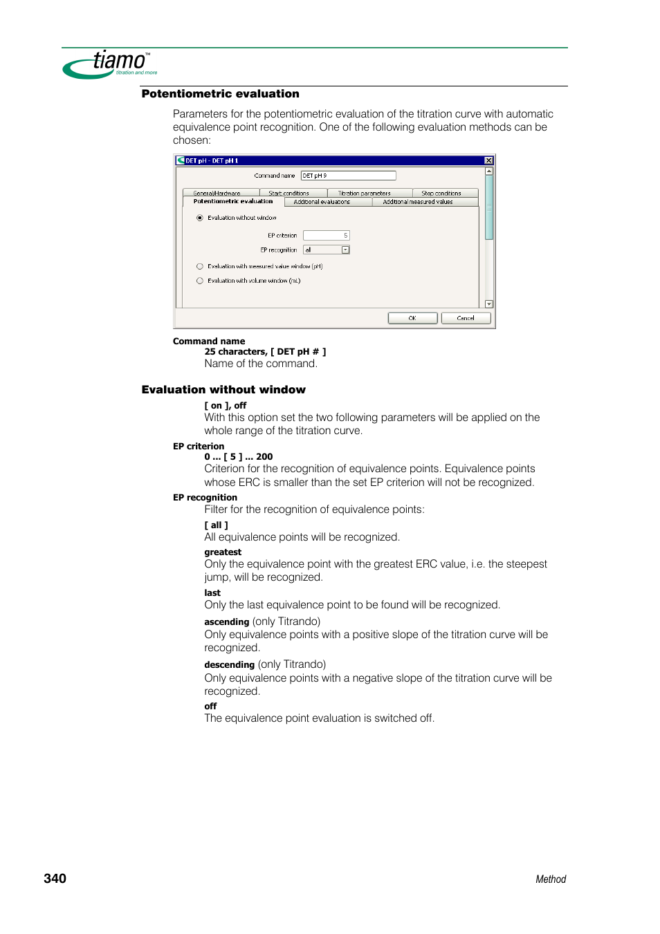 Metrohm tiamo 1.3 Manual User Manual | Page 366 / 893