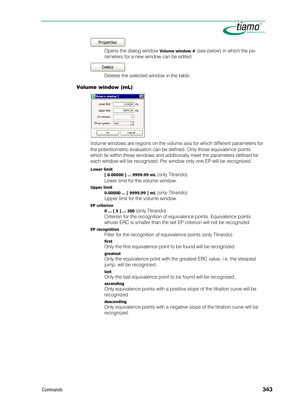 Metrohm tiamo 1.3 Manual User Manual | Page 369 / 893