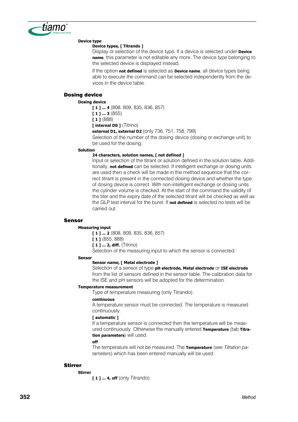 Metrohm tiamo 1.3 Manual User Manual | Page 378 / 893