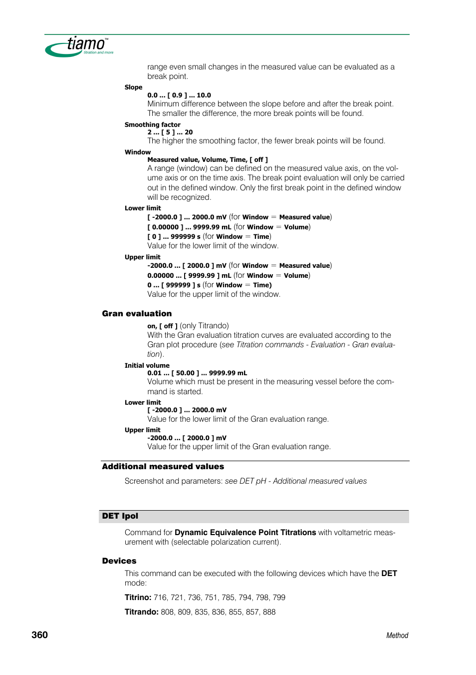 Metrohm tiamo 1.3 Manual User Manual | Page 386 / 893