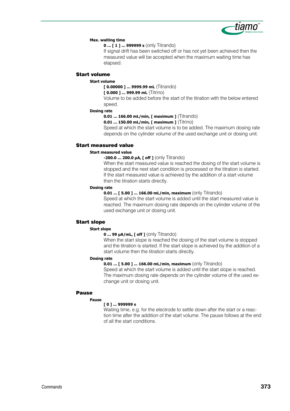 Metrohm tiamo 1.3 Manual User Manual | Page 399 / 893